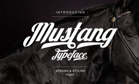 Mustang Font