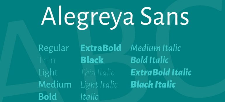 Alegreya Sans Thin
