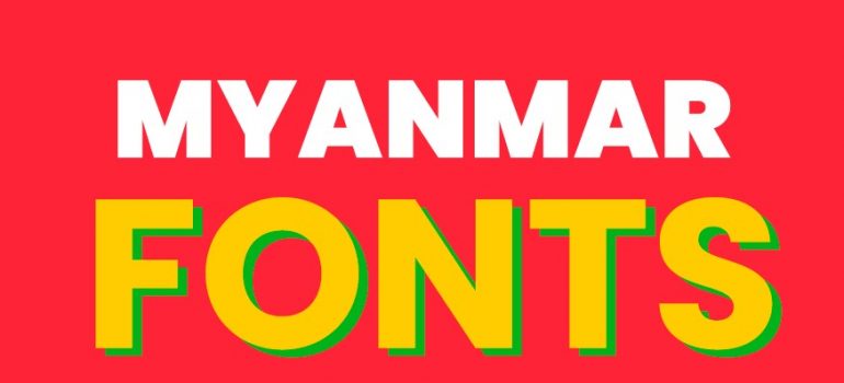 Myanmar Font