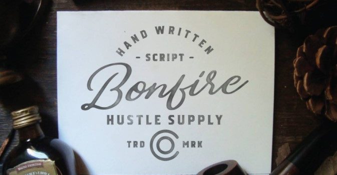 Bonfire Script Font