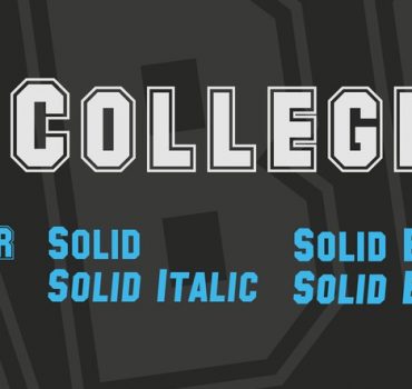 Collegiate Font