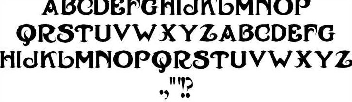 Henry Morgan Font View