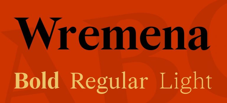 Wremena Font