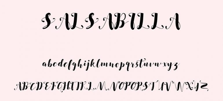 Salsabilla Font