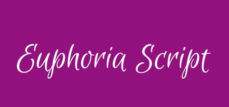Euphoria Script Font