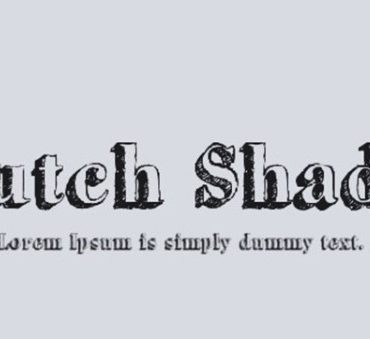 Grutch Shaded Font