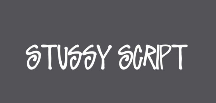 Stussy Font